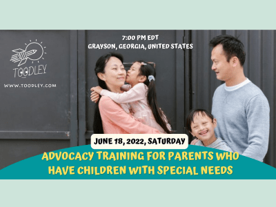 Advocacy Training for Parents who have Children with Special Needs (June 18, Saturday)
