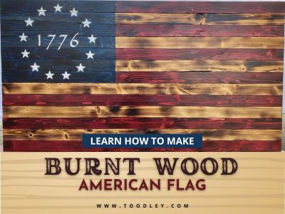 Burnt Wood American Flag Making Experience